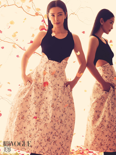 Actriz Li Bingbing posa para VOGUE