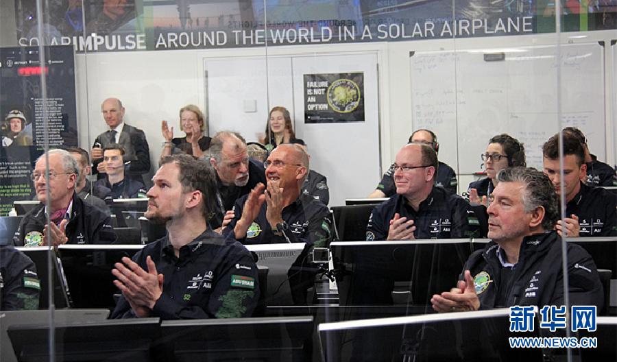 Completada con éxito la primera etapa del avión solar que dará la vuelta al mundo