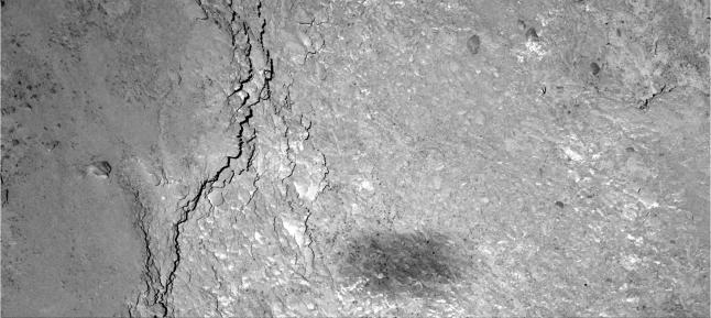 Capturan imágenes del cometa que podría contener hielo