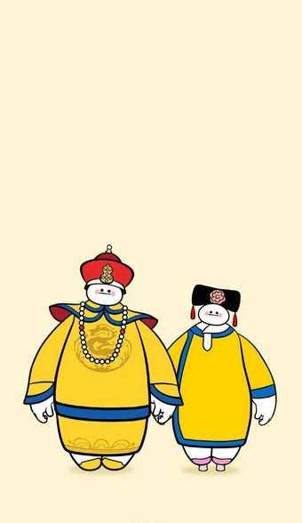 Emperador y Emperatriz al estilo Baymax