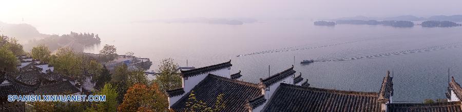 Anhui: Lago Wanfo en Condado Shucheng 7