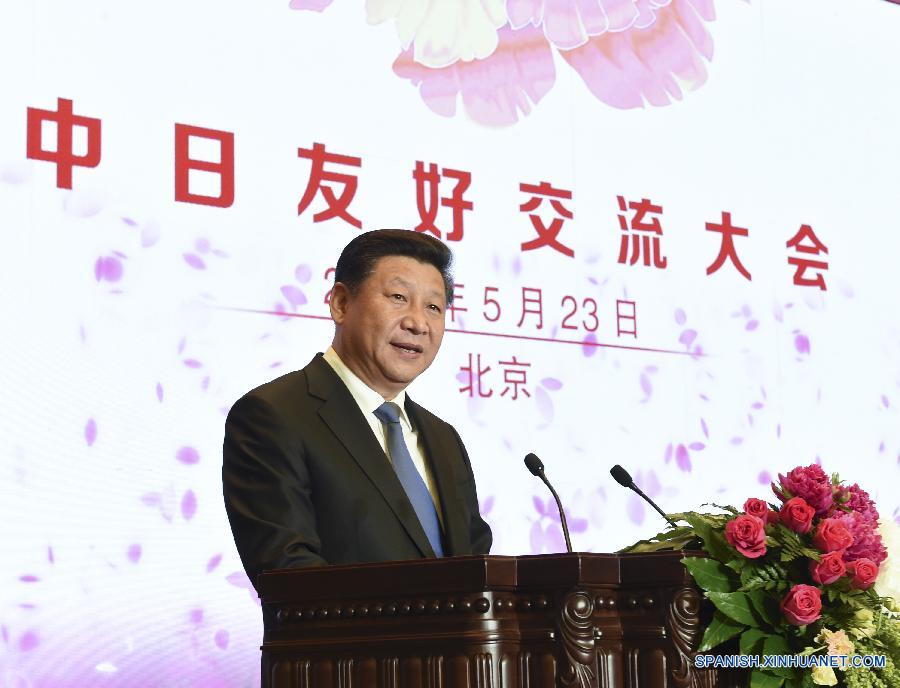 Xi respalda intercambio entre personas para mejorar lazos China-Japón