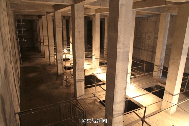 Los depósitos subterráneos de aguas pluviales de Pekín