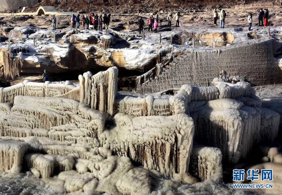 Cascada de Hukou, ubicada en una sección del Río Amarillo, provincia de Shanxi. (Foto: Song Wang)