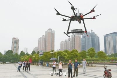 Drones de vigilancia para luchar contra el engaño en Gaokao