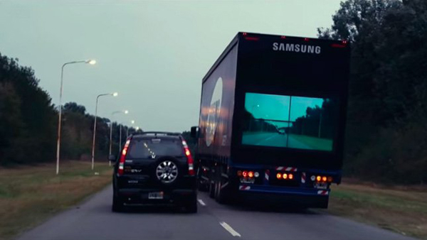 Presentan camiones con cámaras y pantalla para evitar accidentes