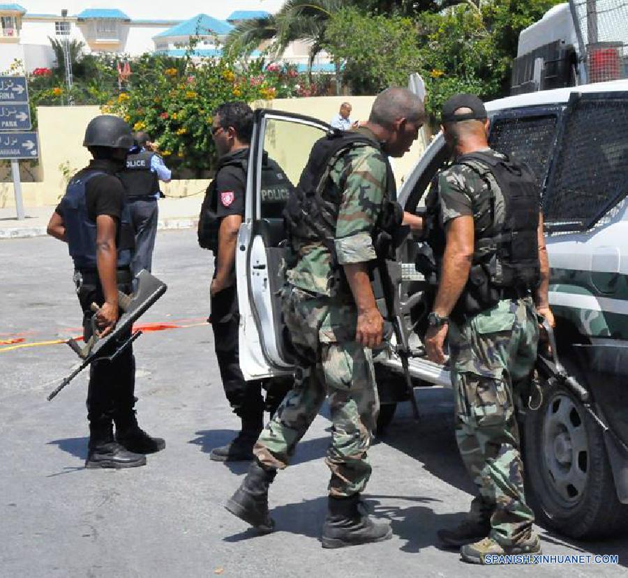 Suman 28 muertos y 36 heridos por ataque terrorista en hotel de Túnez