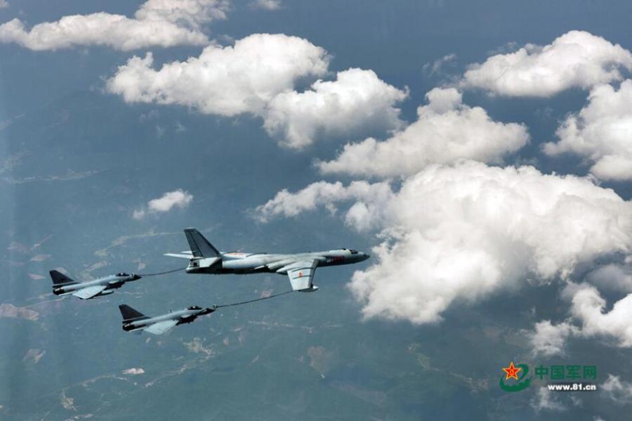 Impresionantes aviones chinos de combate