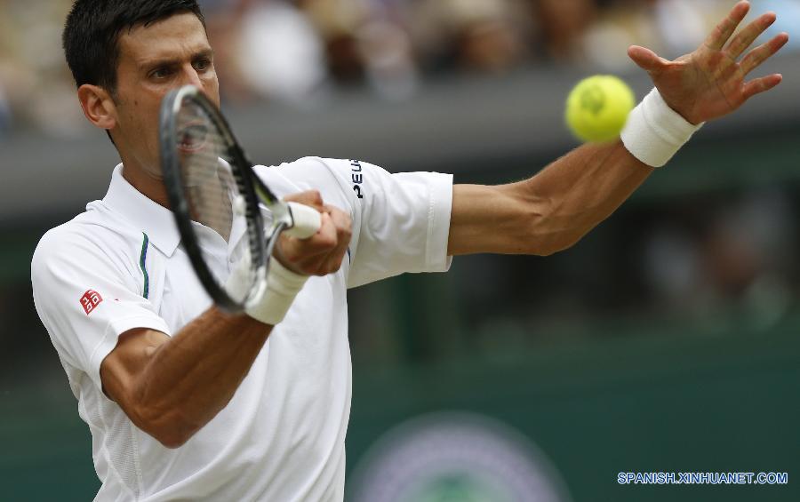 Tenis: Novak Djokovic gana final de Wimbledon a Roger Federer