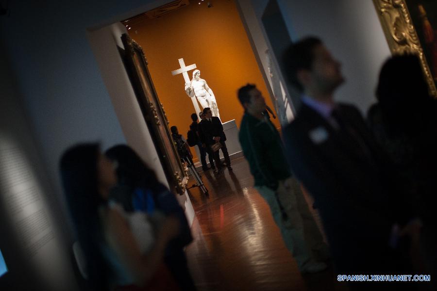 Más de 74.000 personas visitan obras de Da Vinci y Miguel Angel en México 3