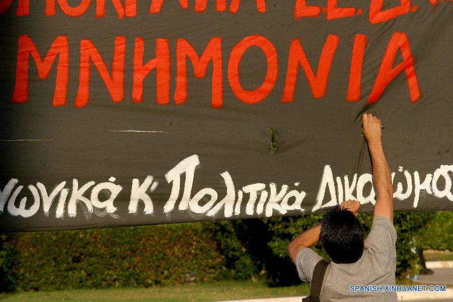 Protestas en Grecia previas a votación sobre acuerdo se vuelven violentas 4