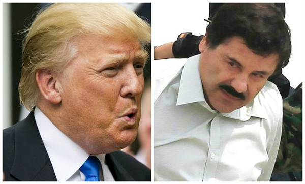 «El Chapo» amenaza a Donald Trump por sus palabras sobre los inmigrantes