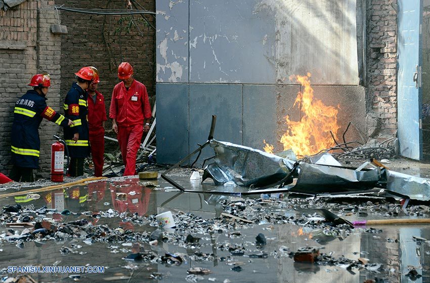Atribuyen a demolición ilegal explosión en dormitorio de universidad china