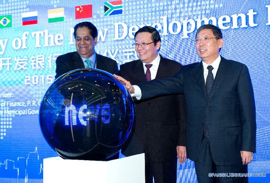 Inauguran Nuevo Banco de Desarrollo de BRICS en Shanghai 2