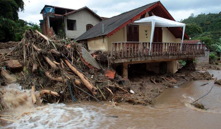 Inundaciones afectan a más de 50.000 personas en el sur de Brasil