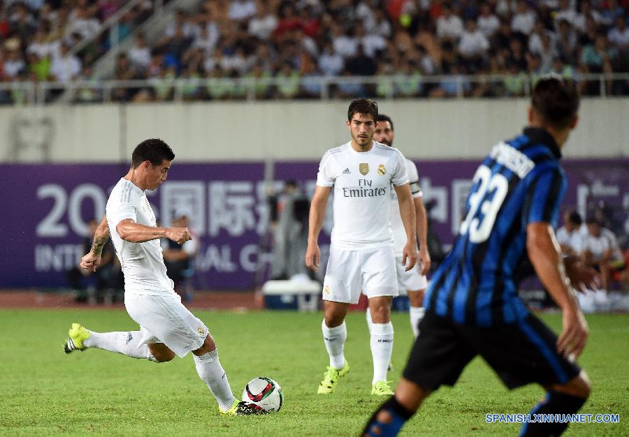 Real Madrid gana 3-0 al Inter de Milán en China