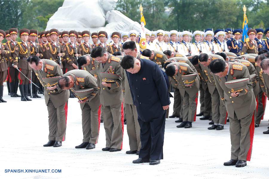 Máximo líder de RPDC envía ofrenda floral a cementerio de mártires del Ejército de Voluntarios del Pueblo Chino 2
