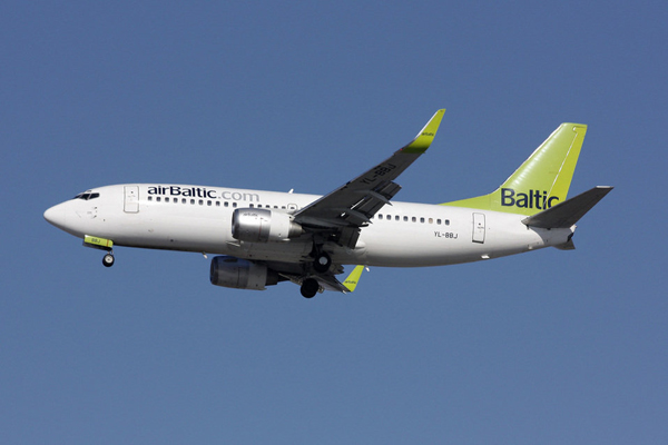 Detienen a una tripulación de Air Baltic por ir ebria antes del vuelo