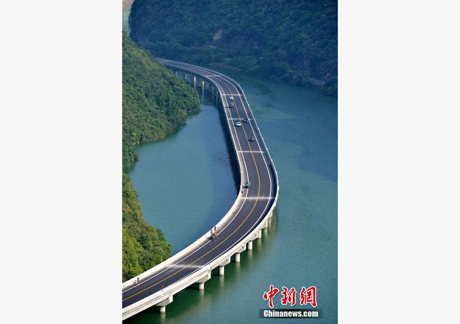 La carretera más bella sobre el agua