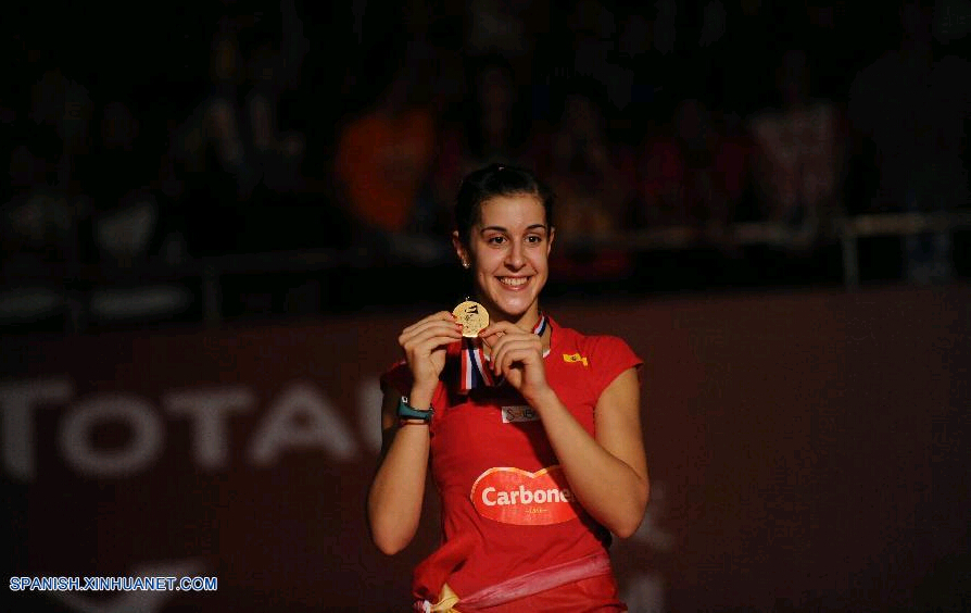 La española Carolina Marín revalida título de campeona del mundo