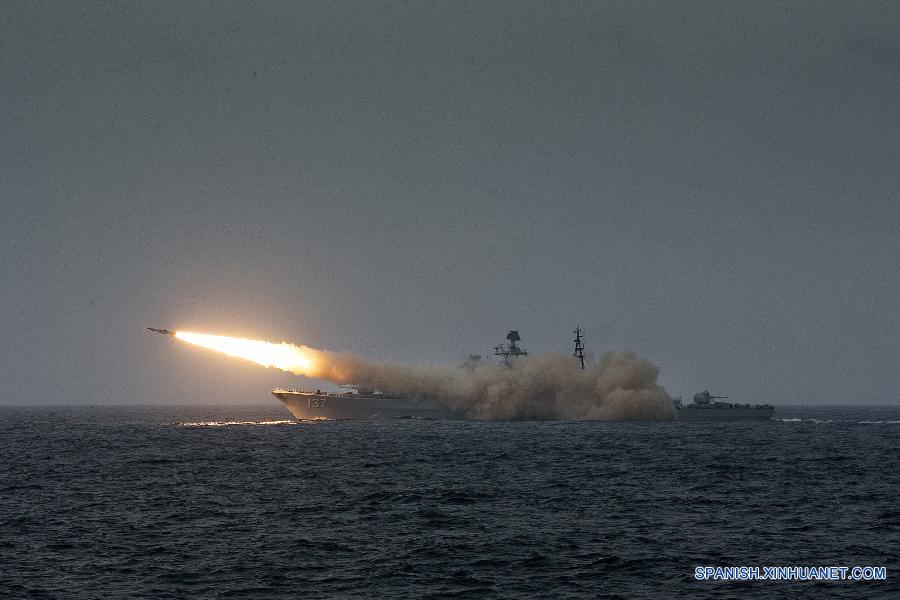 Armada de China prueba armamentos en Mar Oriental de China