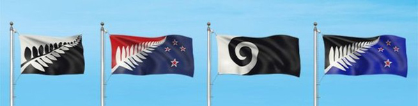 Nueva Zelanda ya tiene cuatro modelos finalistas de bandera nacional