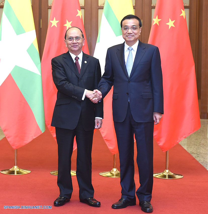 Primer ministro chino mantiene encuentro con presidente de Myanmar