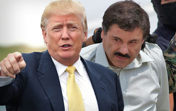 El hijo de "El Chapo" arremete contra Donald Trump