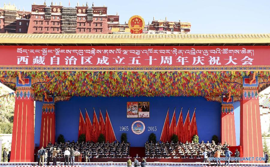 China celebra 50º aniversario de autonomía del Tíbet