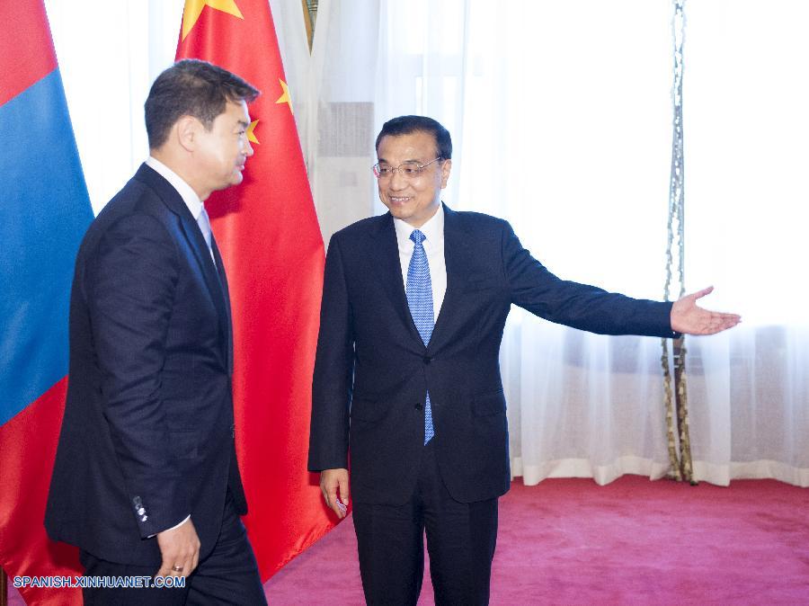 Primer ministro chino se reúne con su homólogo mongol