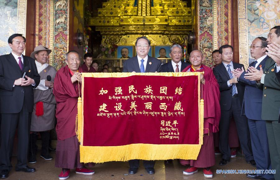 Máximo asesor político de China elogia unidad y estabilidad en Tíbet