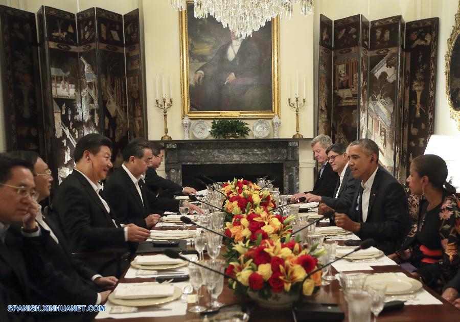 Presidentes de China y EEUU conversan durante 3 horas en Blair House