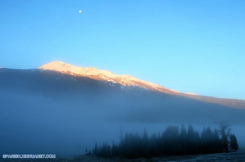 Xinjiang: Bello paisaje de Kanas 3