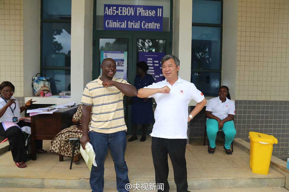 La vacuna contra el Ébola desarrollada por China obtiene el permiso para ensayos clínicos en el extranjero por primera vez