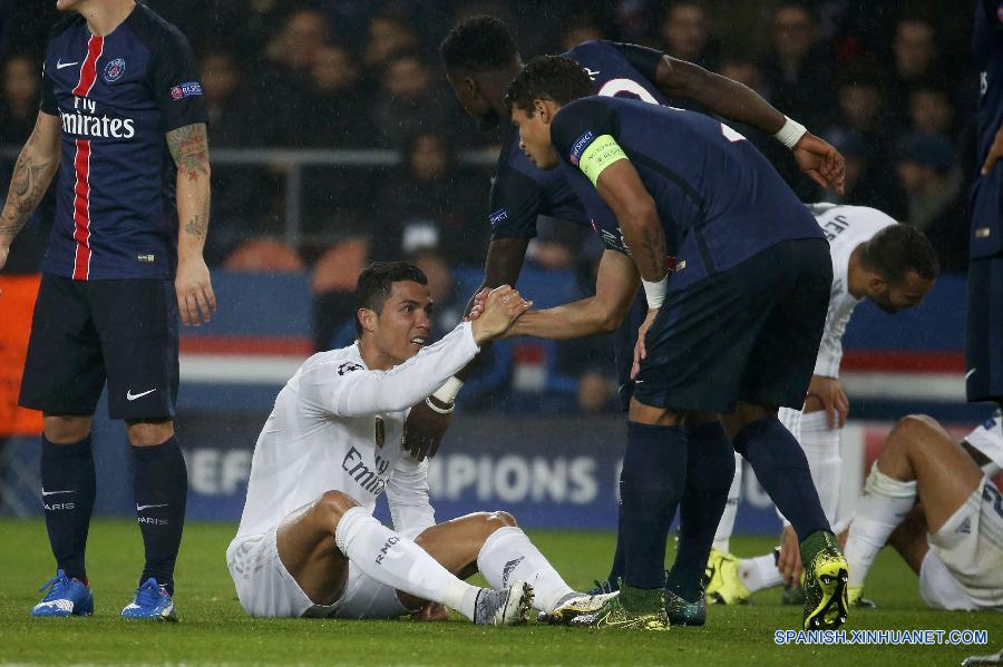 Un buen Real Madrid empata 0-0 ante el PSG francés en la Liga de Campeones