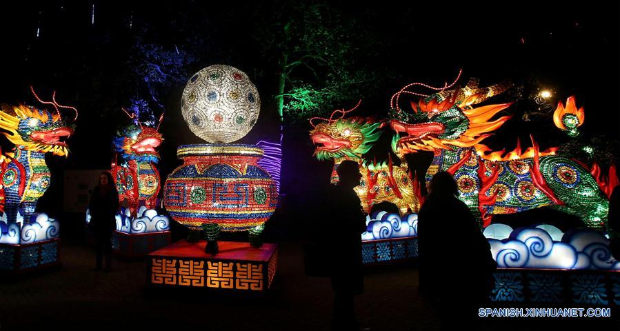 Miles de linternas chinas brillarán en mansión británica de 400 años de antigüedad