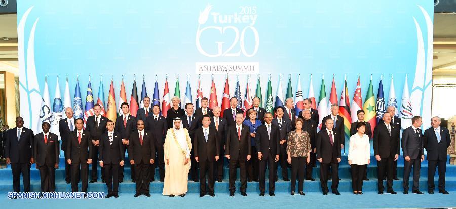 Comienza cumbre del G20 en Turquía, Xi expondrá visión china