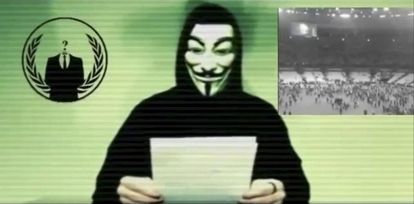 Anonymous declara la guerra a Estado Islámico tras ataques de París