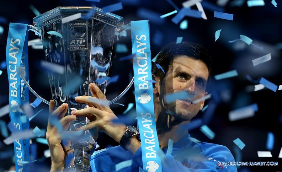 Novak Djokovic conquista sus quintas ATP World Tour Finals