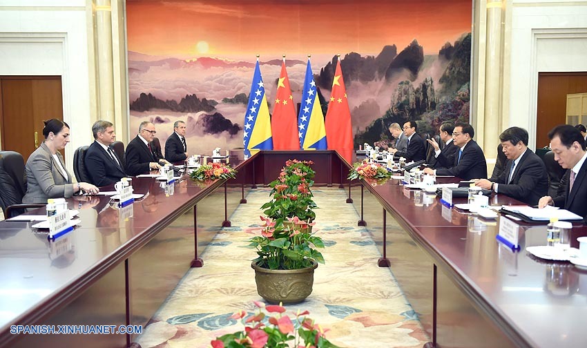 China y Bosnia-Herzegovina fortalecerán lazos económicos