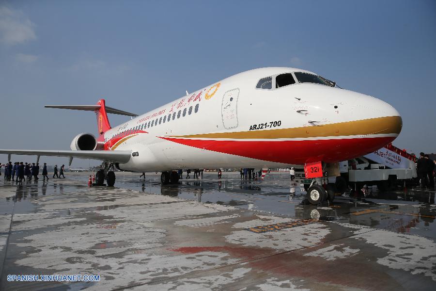 Entregado primer avión regional de fabricación china