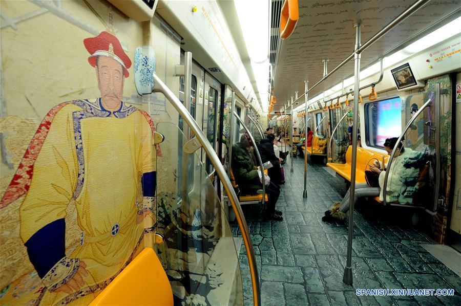 Tren temático de historia debuta en Shenyang, China