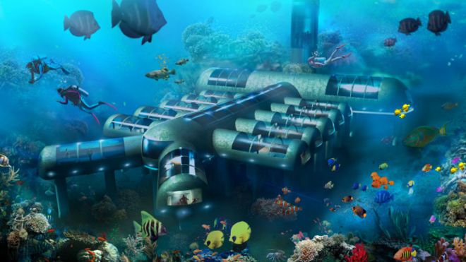 Construirán el primer hotel submarino del mundo