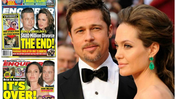 Angelina Jolie y Brad Pitt podrían haber iniciado su proceso de divorcio