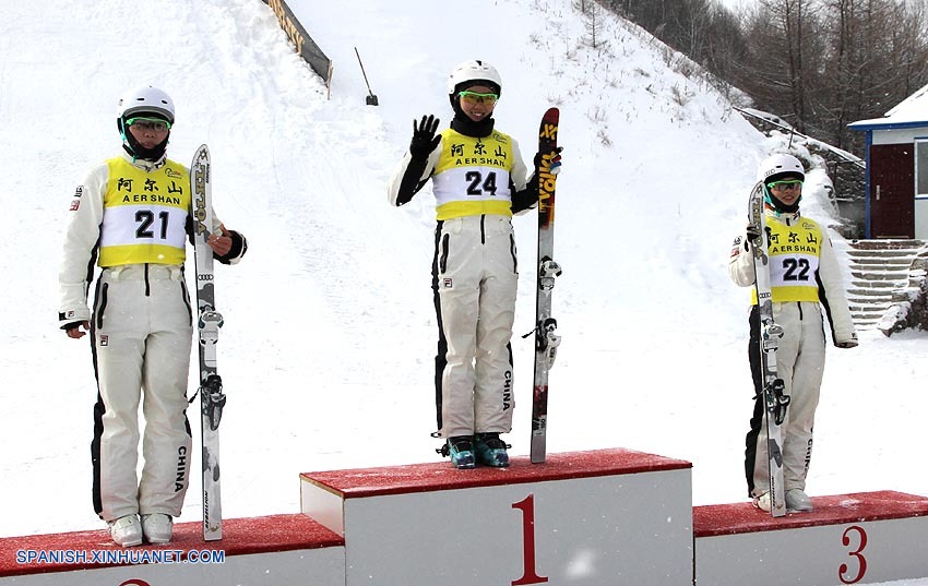 Comienza en China campeonato nacional de esquí aéreo estilo libre
