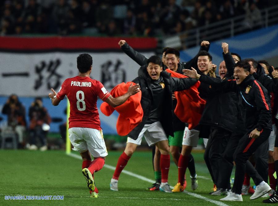 Fútbol: Equipo chino Guangzhou Evergrande elimina al mexicano América en Copa Mundial de Clubes FIFA