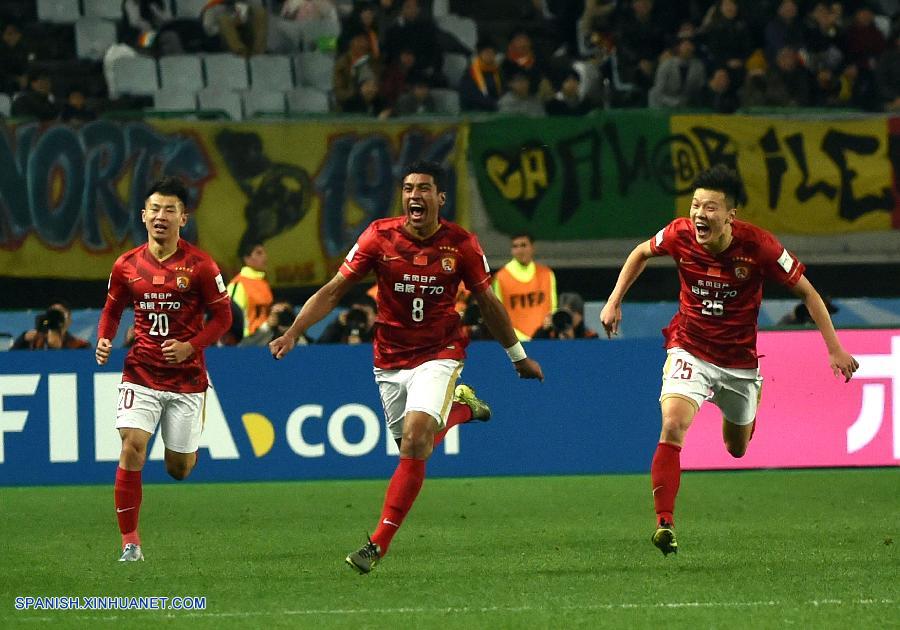 Fútbol: Equipo chino Guangzhou Evergrande elimina al mexicano América en Copa Mundial de Clubes FIFA