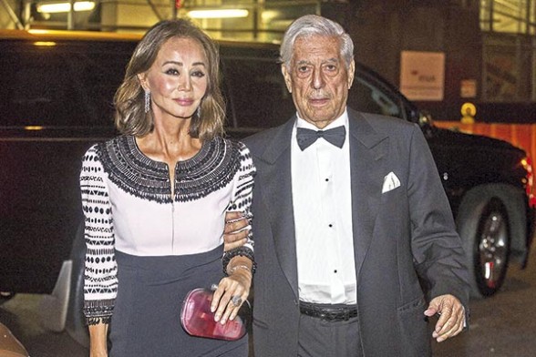 Mario Vargas Llosa e Isabel Preysler, la pareja del año en España