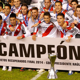 Fútbol: River Plate es cuarto equipo argentino en Mundial de Clubes