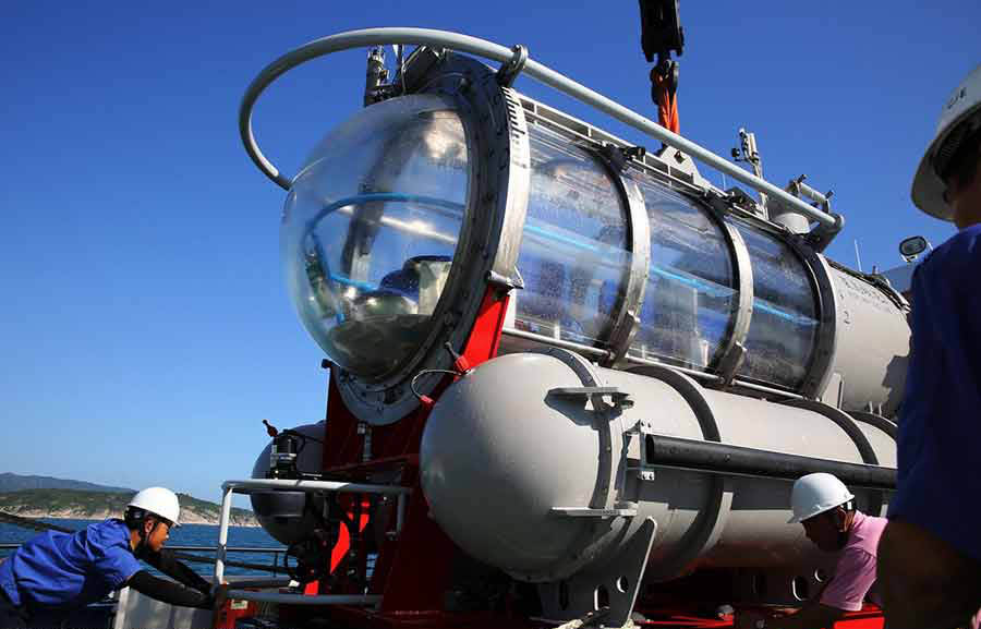 Comienzan las pruebas del submarino turístico más grande del mundo en Hainan